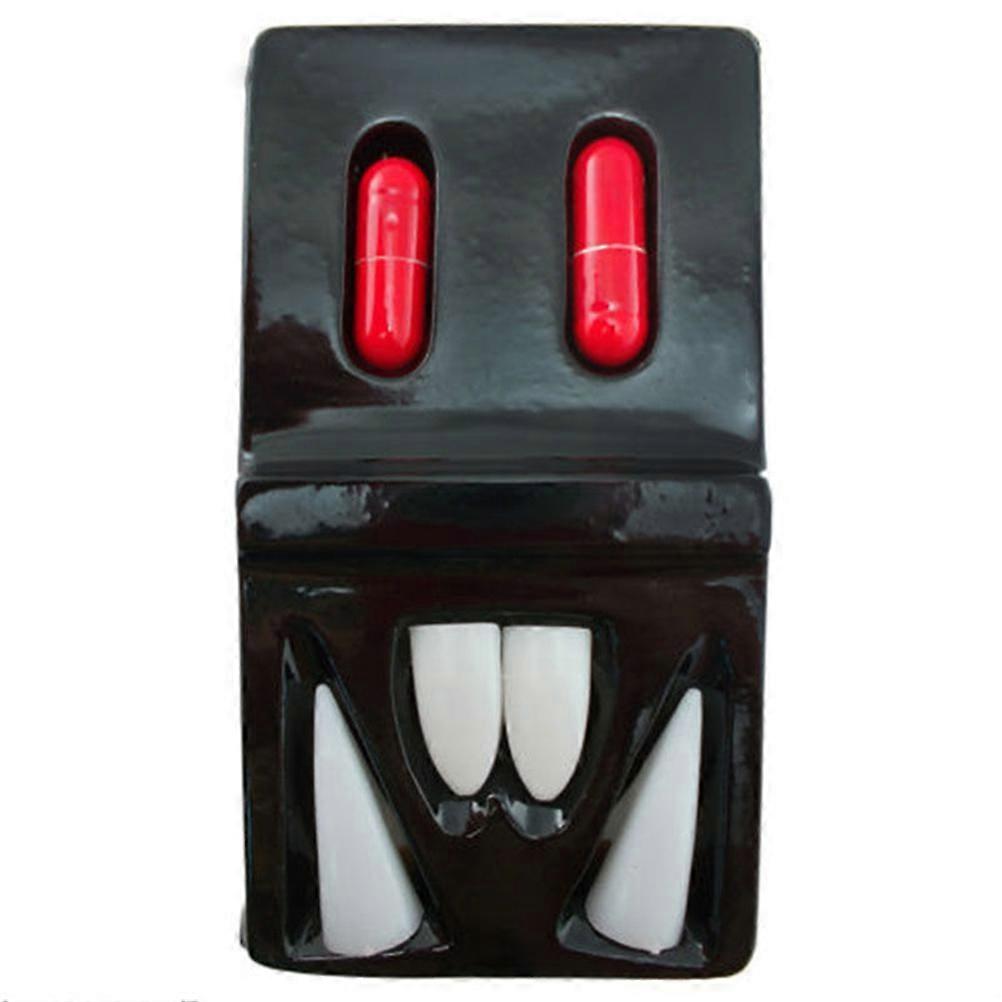 Horror Teeth Plastic Teeth Fangs for Halloween Use 1Pcs Set