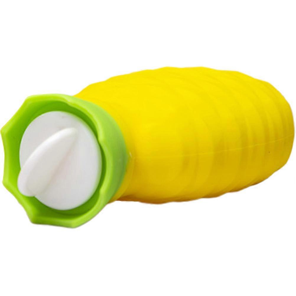 Portable Rubber Hot Water Bottle Pineapple Shape Winter Use Silicone Pp Heat Retention 1Set
