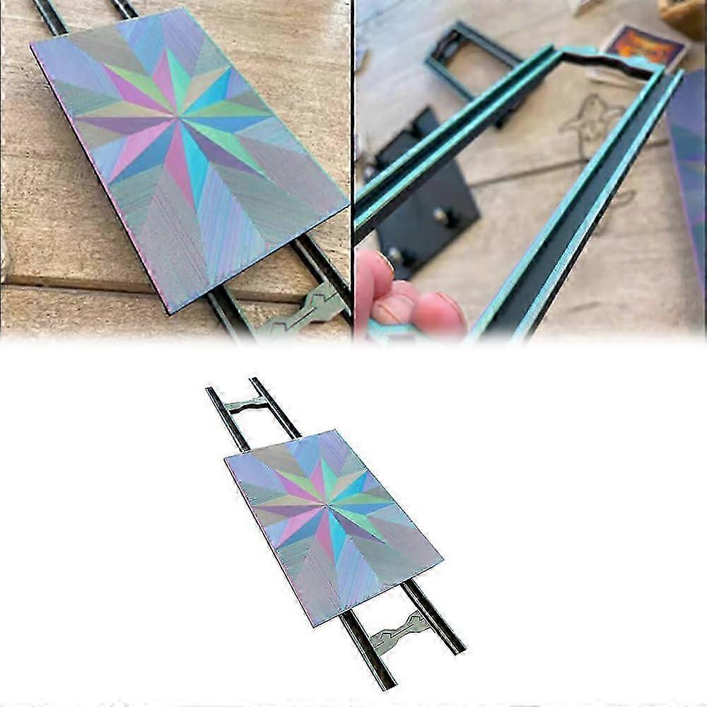 Game Glider | Multi-Color Sliding Rail System | Easy-to-Install & Card Game Accessory 26s