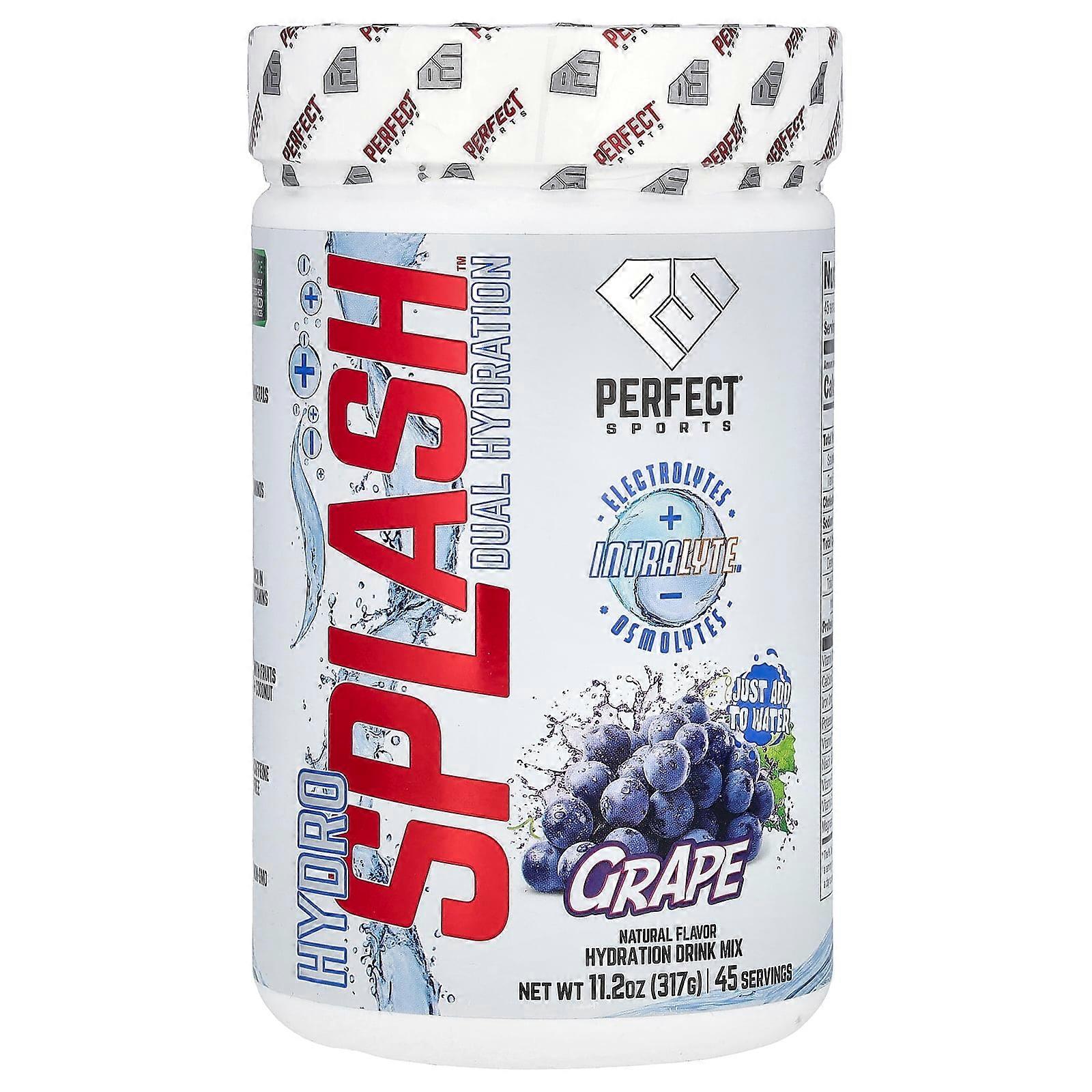 Hydro Splash, Dual Hydration, Grape, 11.2 oz (317 g)