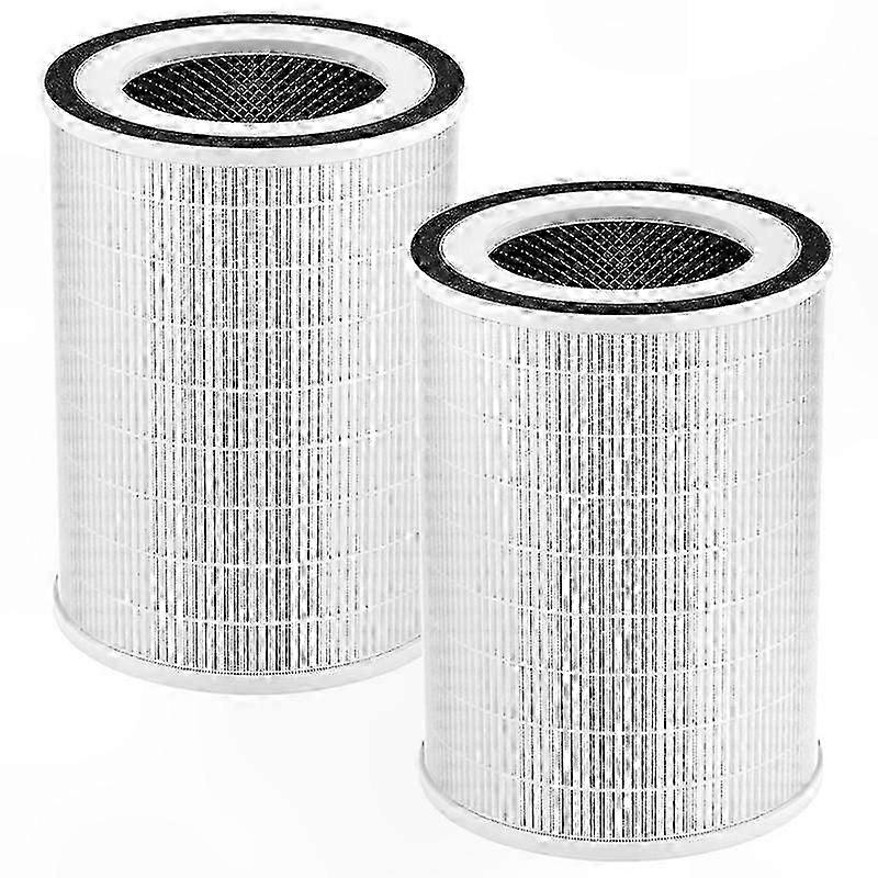 H13 True HEPA Replacement Filters, Compatible with Air Purifiers, 2-Pack