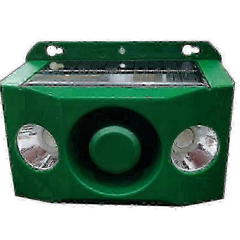 25-26 Wild Boar Repellent Raccoon Weasel Skunks Repellent Beast Solar Warning Lights Loud Volume for Nighttime Animals Predator Lights Edition 1