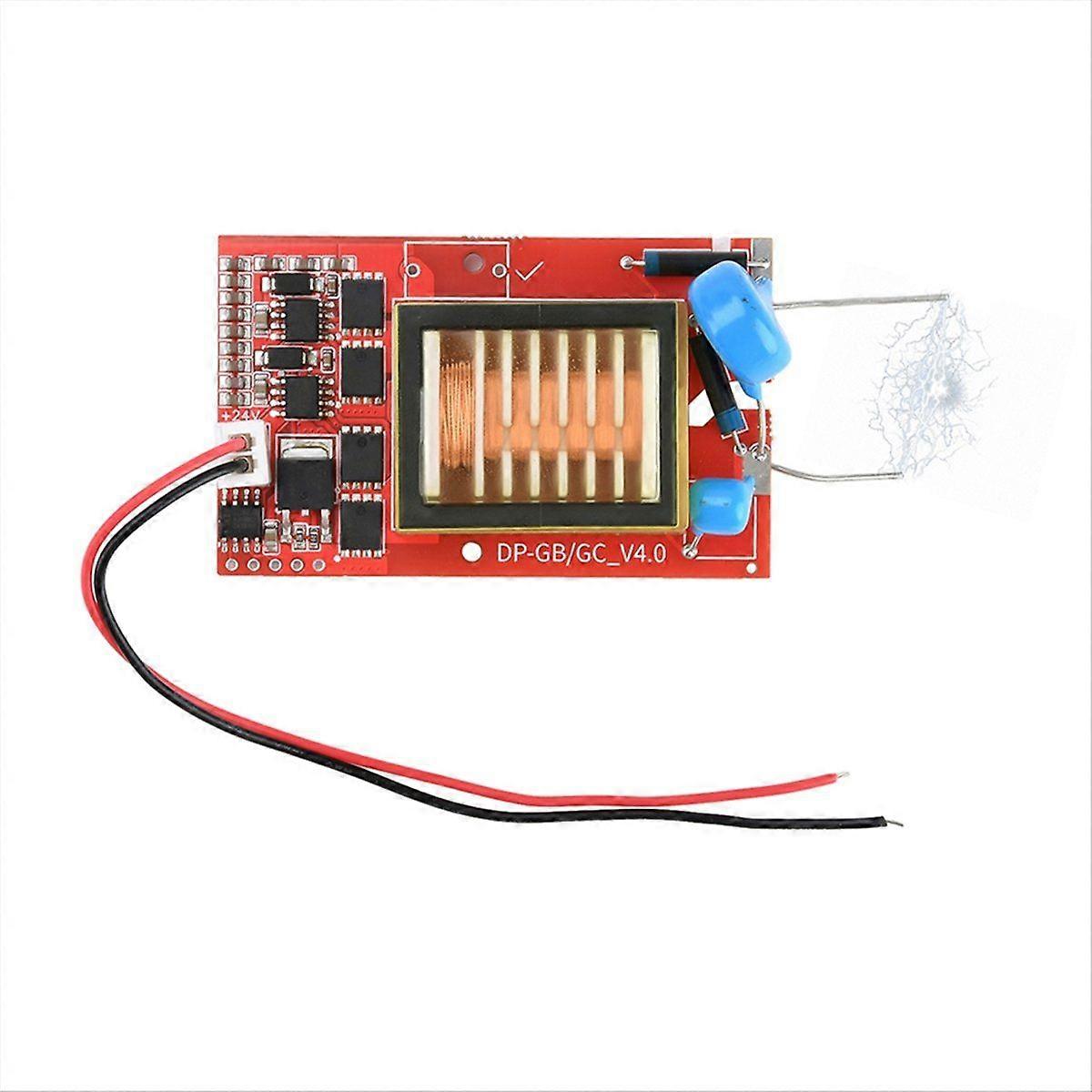 DC 9-24V to DC 10KV-20KV Arc Igniter High Voltage Generator Low Heat Coil Ignition Module Pulse Gen