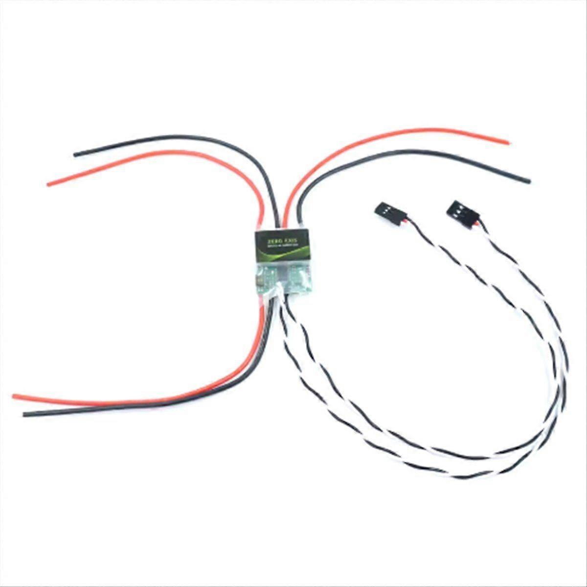 2-6S 30A Brushed Dual Channel Bidirectional ESC with Tank Mixer for Tracked Vehicles and Boats (PWM