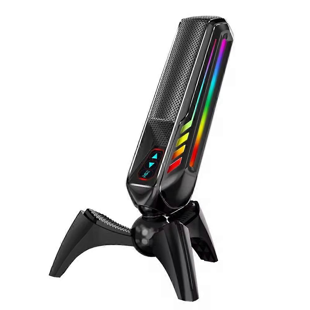  HK4 RGB -pelimikrofoni USB-melua vaimentava podcast-mikrofoni