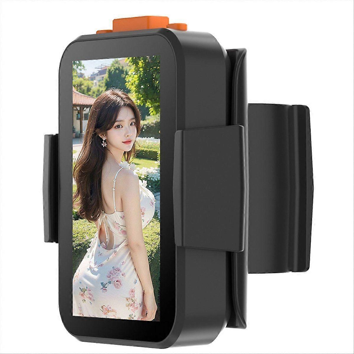 2'' Mini Wireless Selfie Monitor Screen with Clips Portable Phone Remote Control Selfie Monitor for