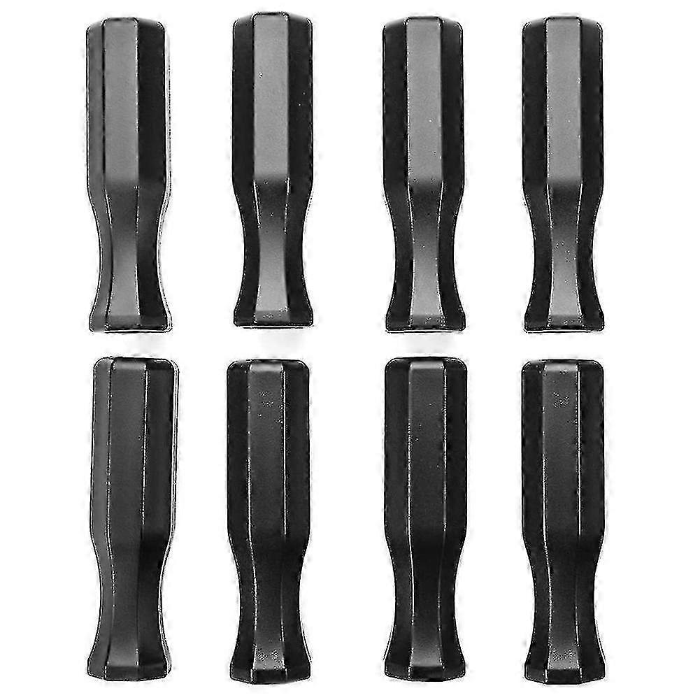 Foosball Replacement Handles - Octagonal Plastic Grips for Standard Table