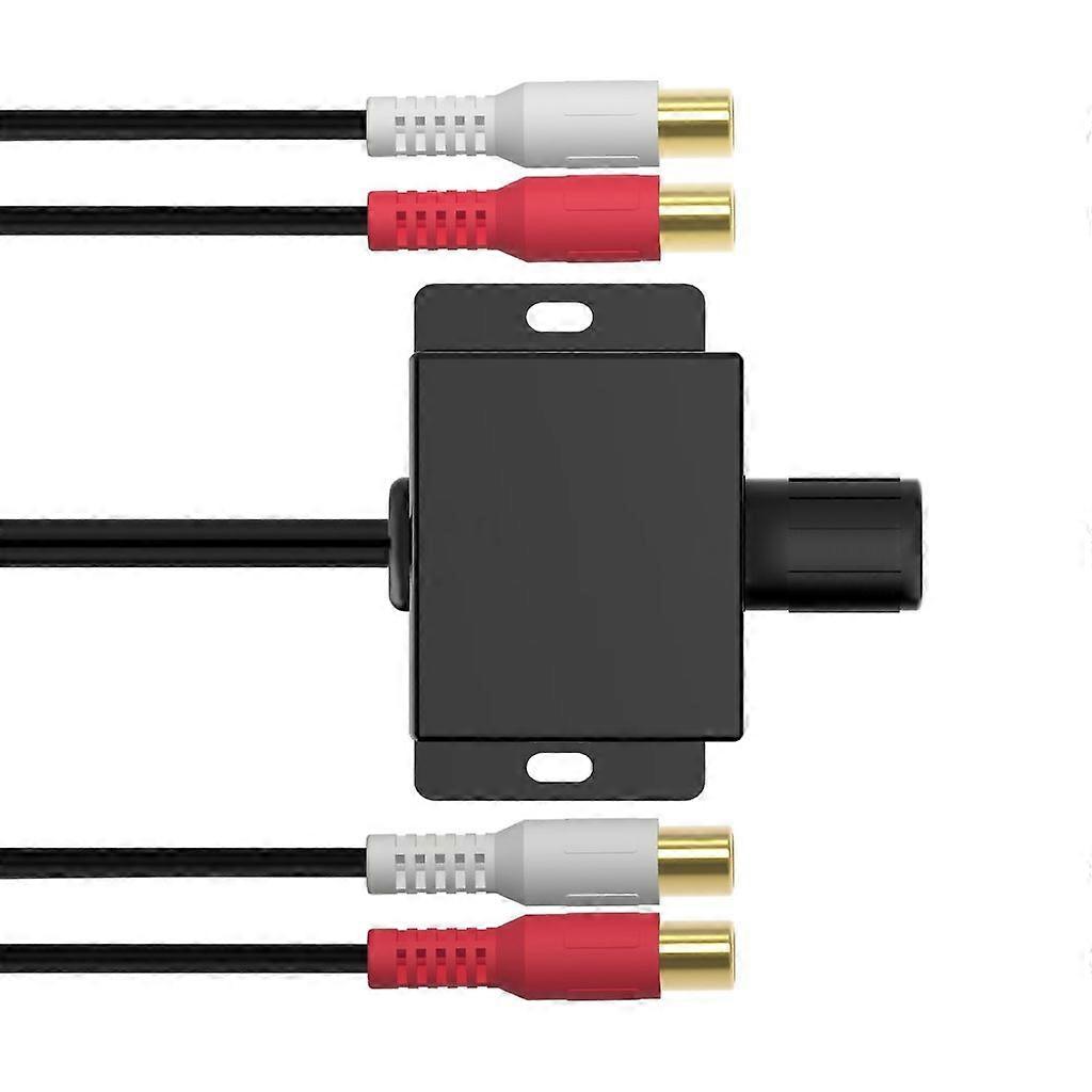Car Amplifier Regulator RCA Level Controller Control Knob