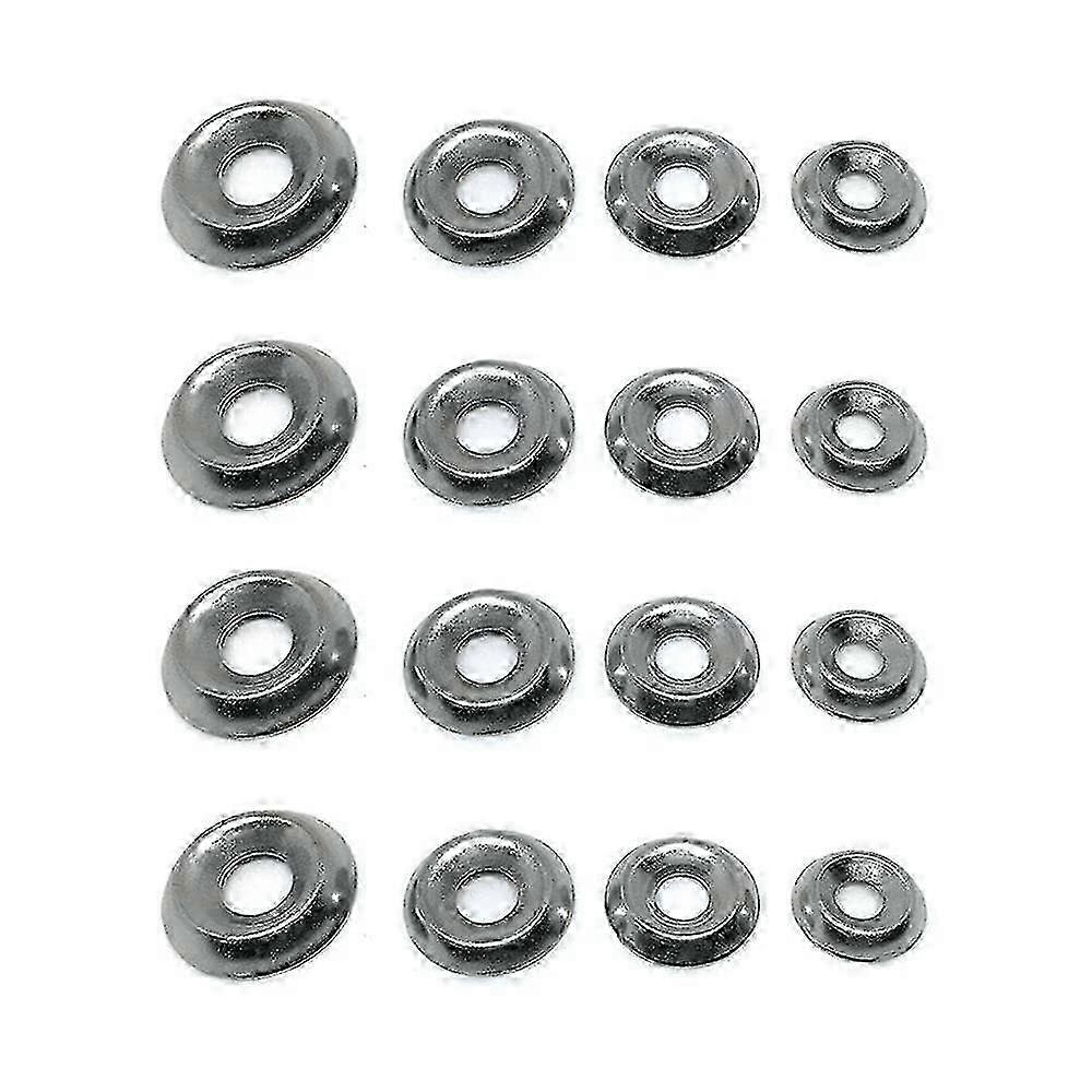 200pcs Stainless Steel Countersunk Head Washers M3 M4 M5 M6 Rosette Washers for Screws Edition 1107