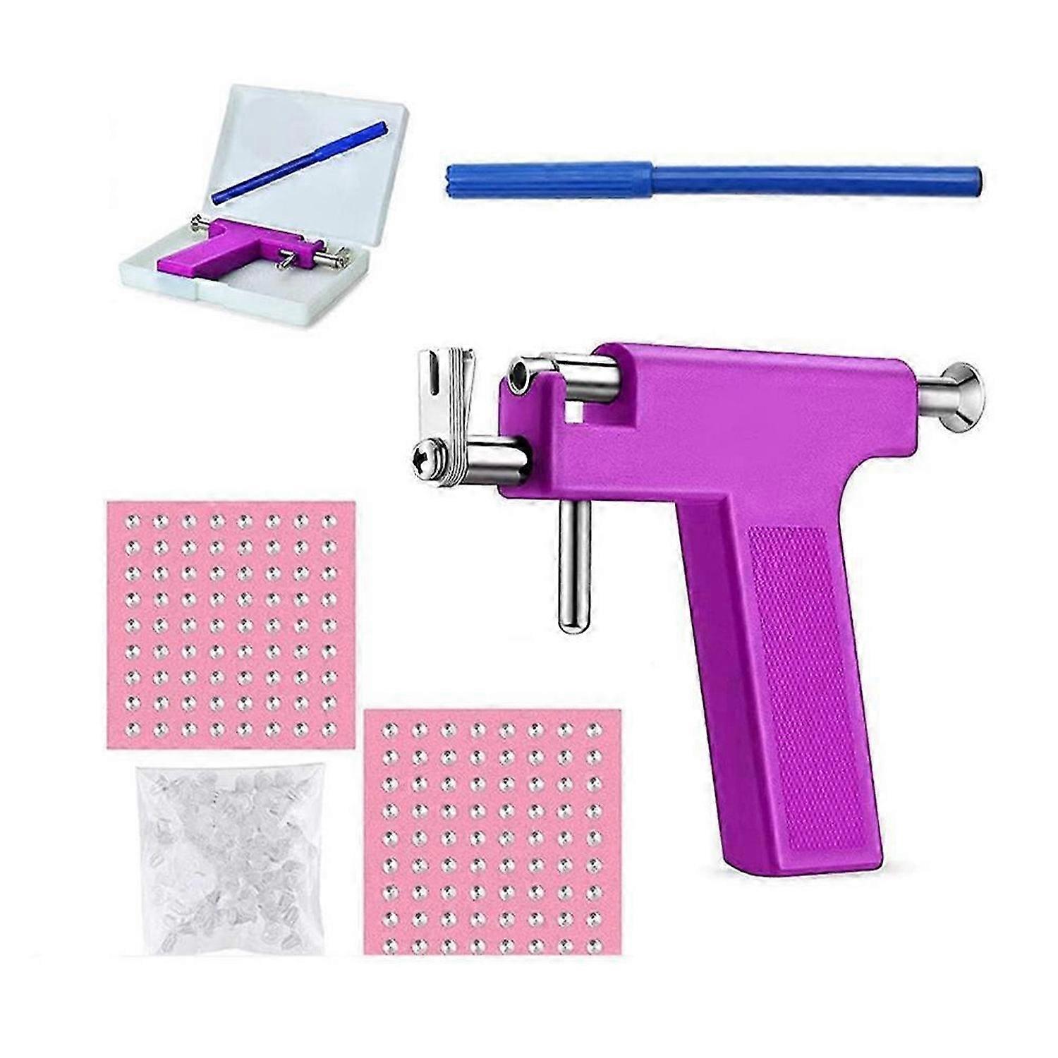 Ear Piercing Tool Kit with 98 Ear Studs