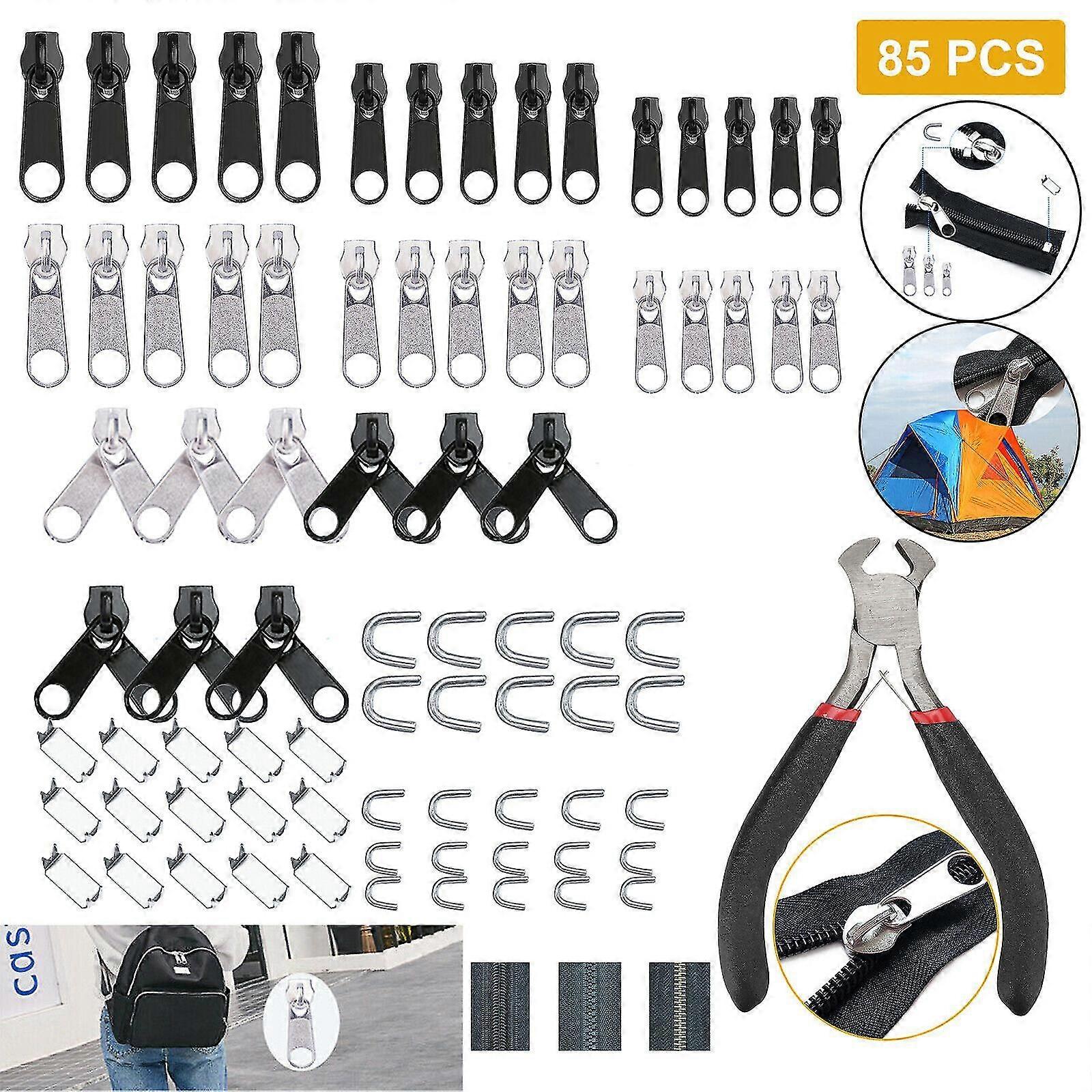 Zipper Repair Kit Replacement Zipper Auxiliary Tool