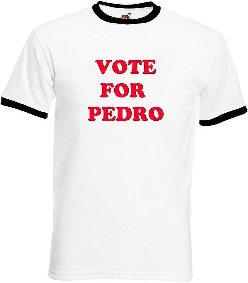 HLASUJTE Pro PEDRO Napoleon Dynamite Retro Bavlněné tričko Fruit of the Loom Style 384