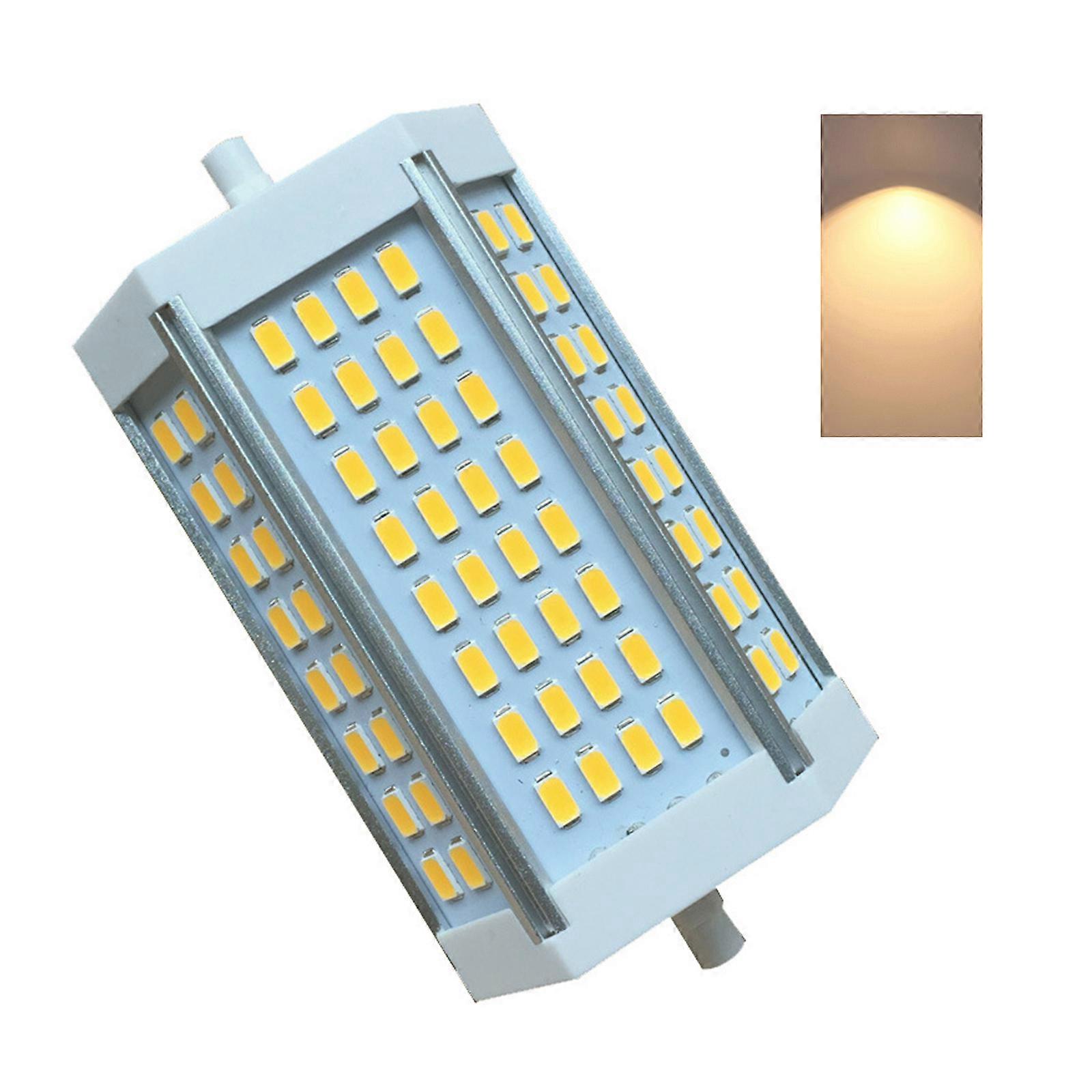 Aluminum LED R7S Bulb three thousand Light Output 30W Energy Efficient Alternative To 300W Corn Light Immediate Installation Multicolor