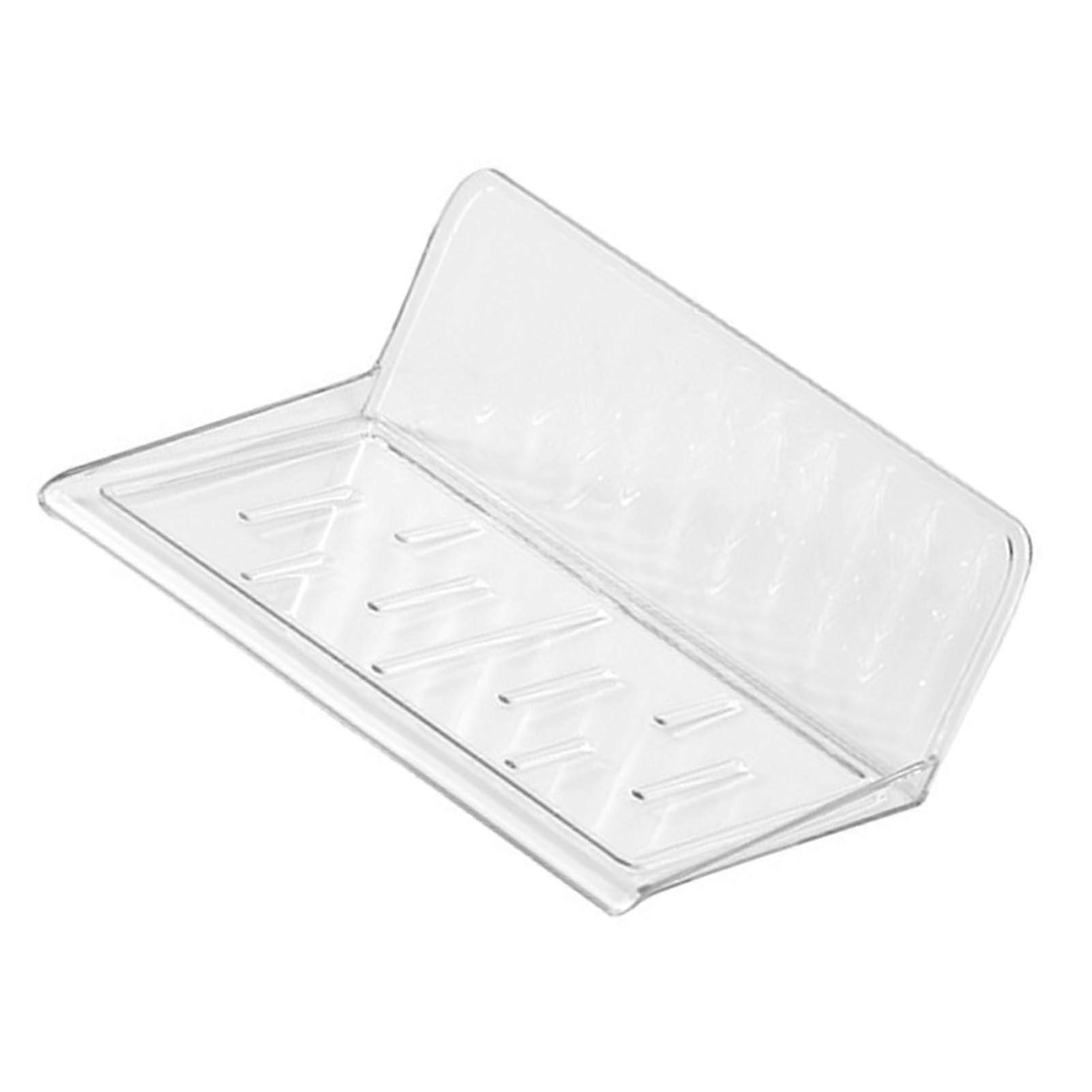 Small Plastic Floating Shelf Wall Mounted For CCTV Cameras, Routers, Speakers, Baby Monitors Compact Electronics Shelf