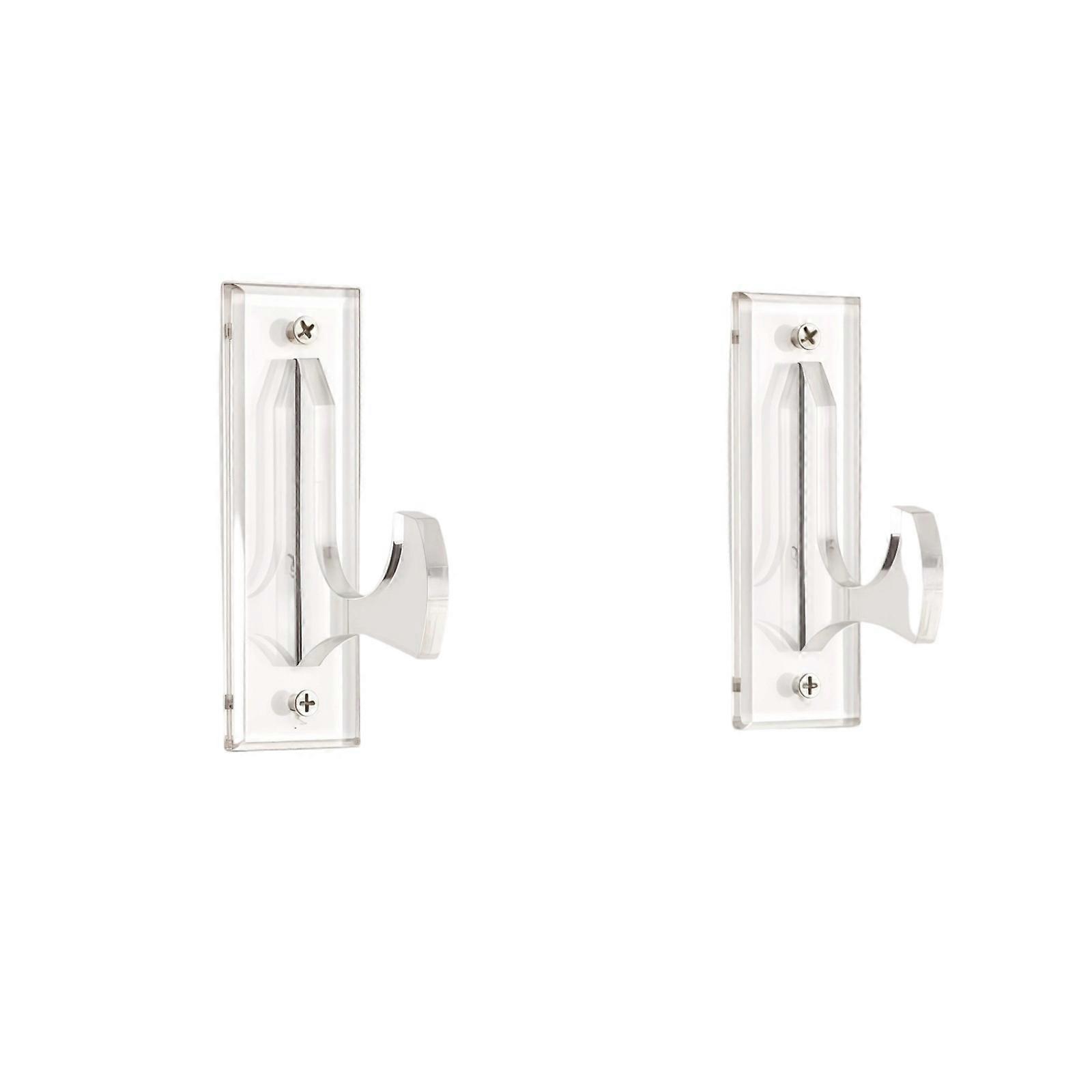 Simple Acrylic Wall Display Holders Weapons Model Holder For Securing Lightsabers In Elegant Livings Spaces  Clear