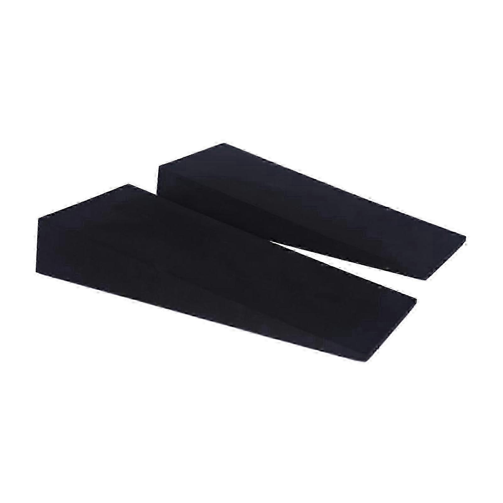 2 Piece Yoga Foam Calf Stretch Incline Board for Lower Leg Strength, Squat Inclination Block, Durable Lightweight Design