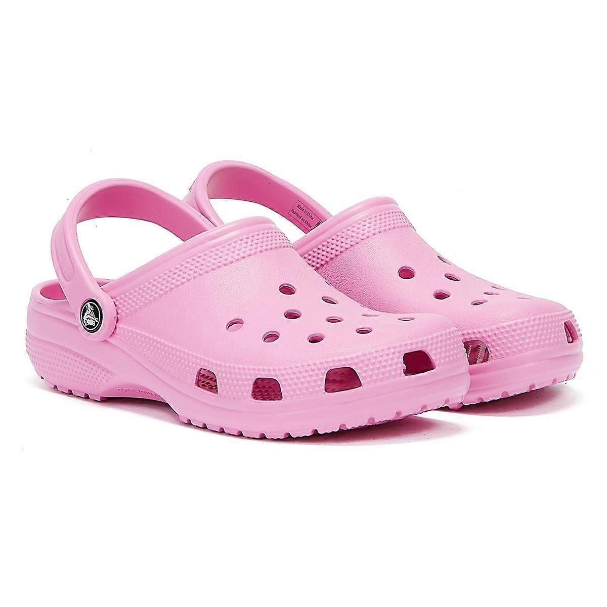 Crocs Classic Womens Taffy Pink Clogs