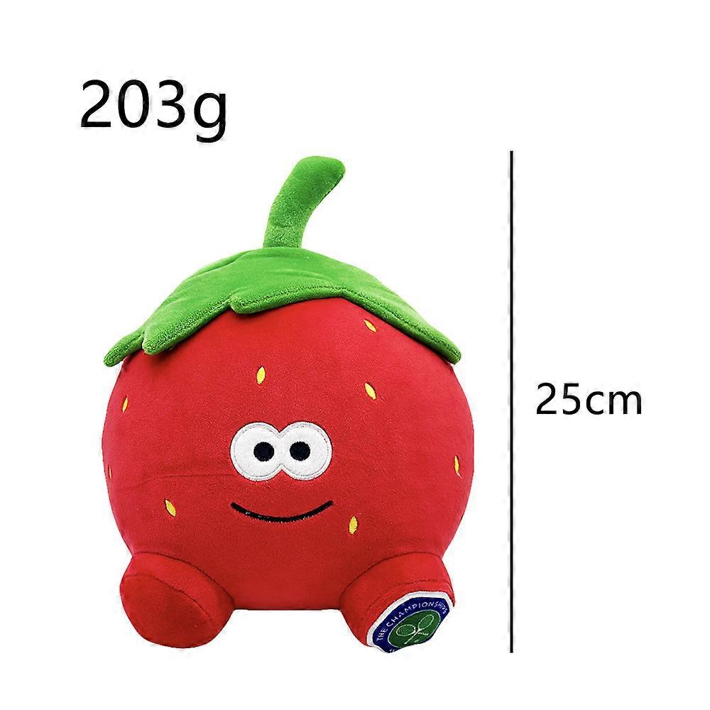 Wimbledon Strawberry Plush Pillow
