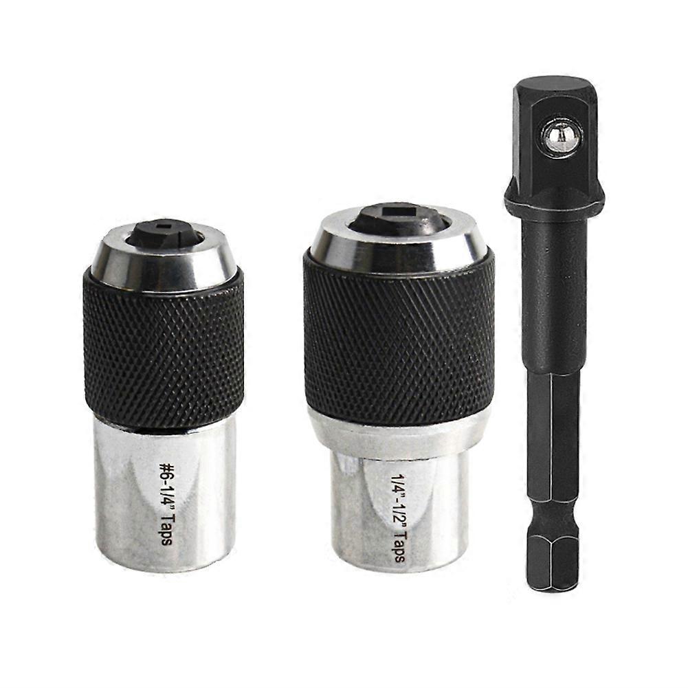 Tap Socket Set, 3PCS Tap Extractor Tool with Adjustable Jaws,Tap Sockets with A 3/8inch Socket Adap