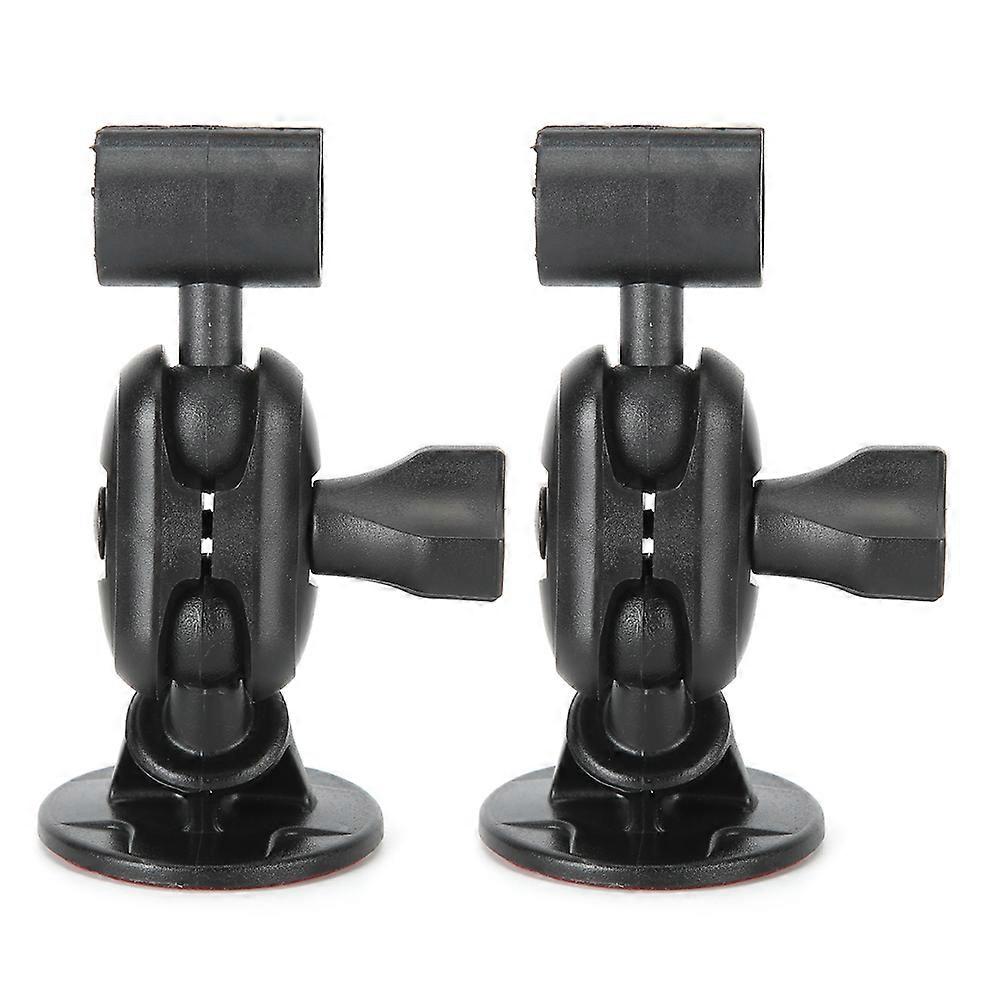 2pcs Small Dash Camera Mount Bracket Dashboard Recorder Sucker 360 Degree Adjustable Universal PartsSlot