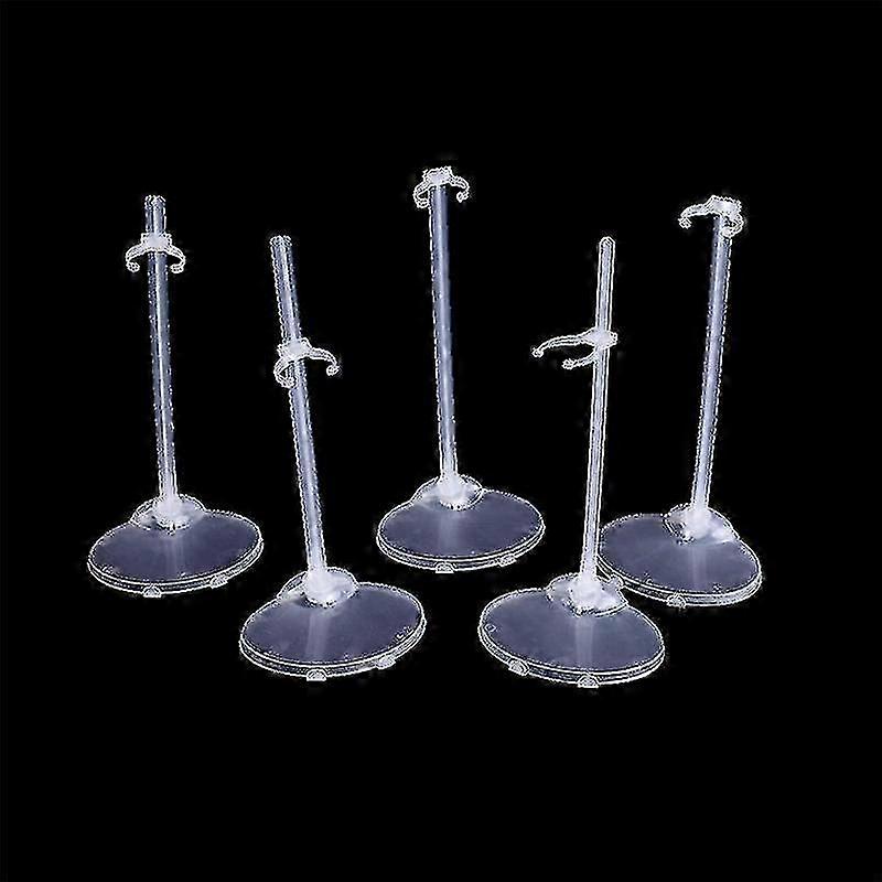 m 5 Pcs Plastic Doll Stand Display Holder Accessories For Dolls