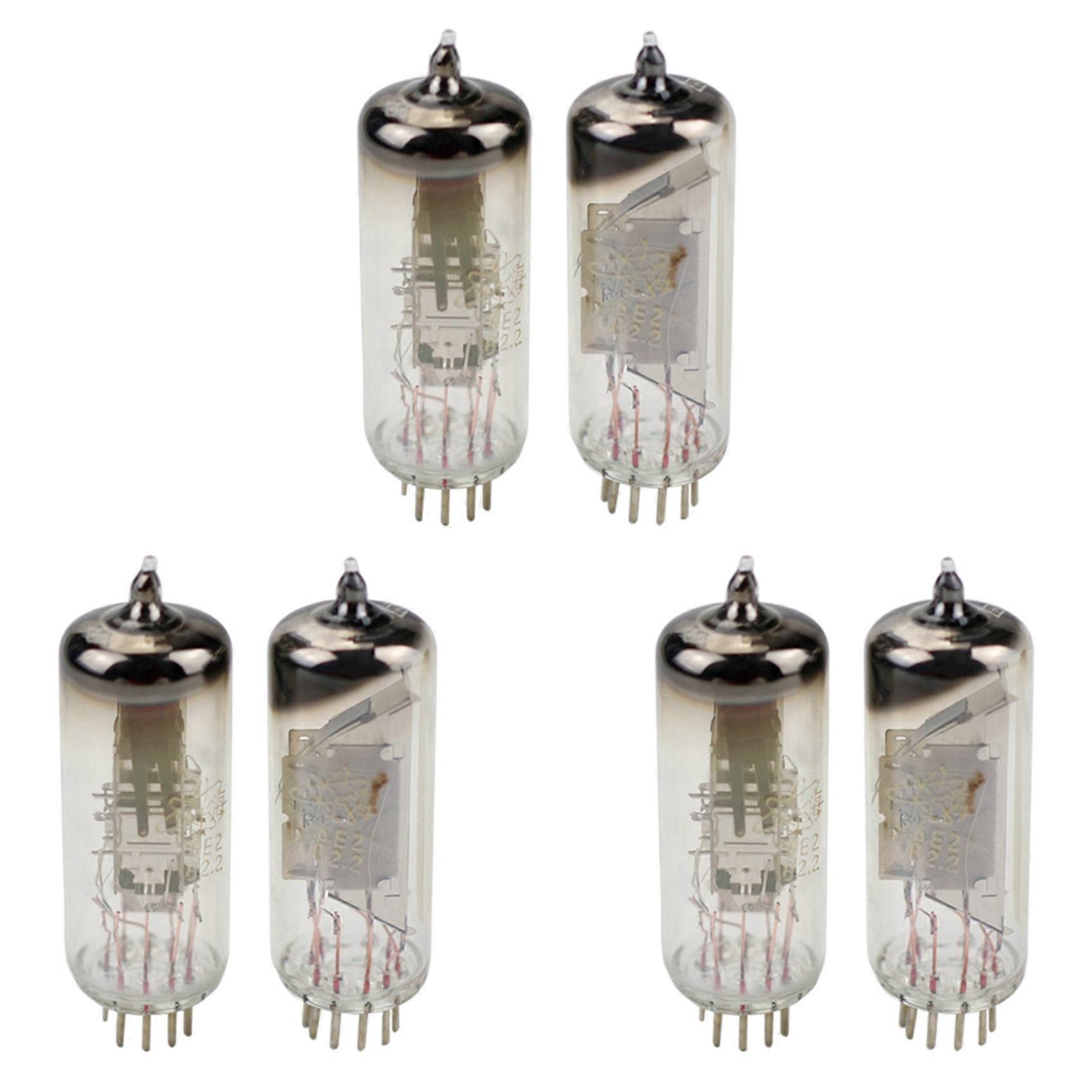 6E2 Amplifier Valve Electronic Indicator Tube Replace EM84 for Enhance Amplified Speaker Tone Qualit