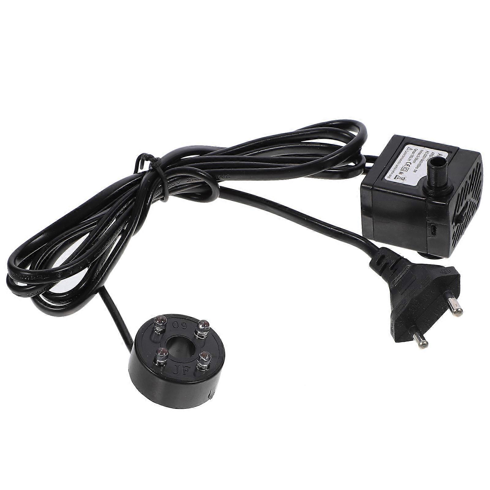 Pond Water Pump 3W Adjustable Flow Submersible Water Pump with LED Light