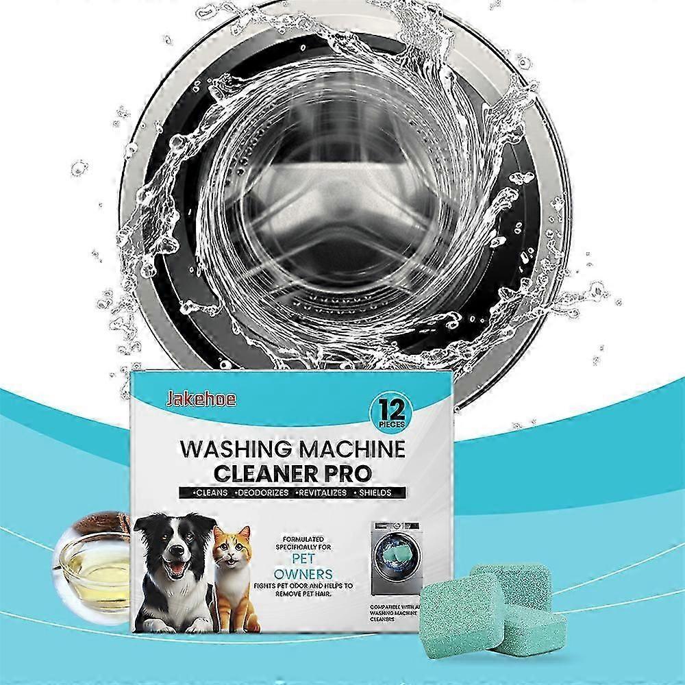 1-2X Washing Machine Cleaning Sheet Strong Descaling Sterilization Full-automatic Drum