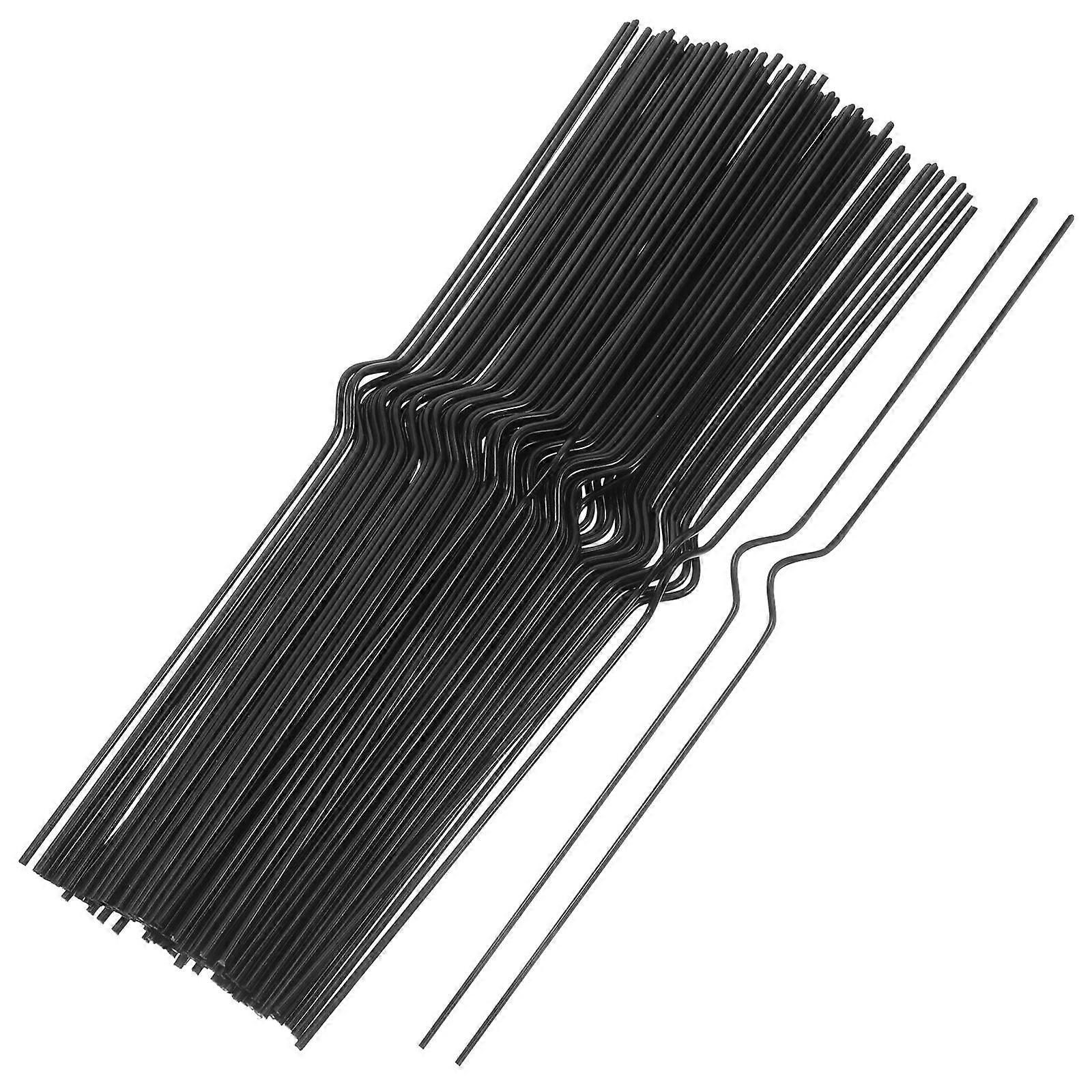 Hanging Calendar Hooks Iron for Secure Hold 100Pcs Black for Office Or Home Use