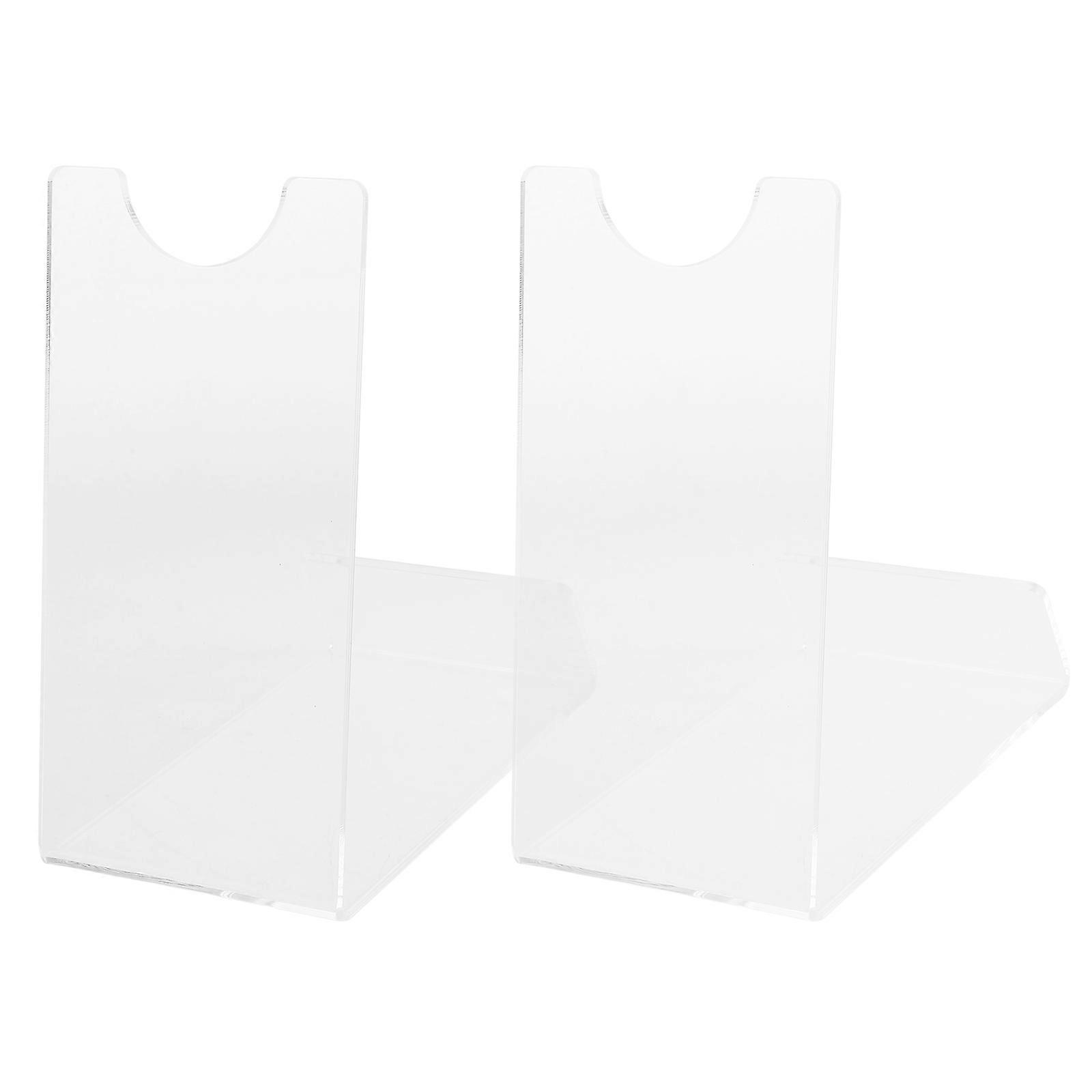 2pcs Acrylic Sword Display Rack Stand for Desktop Indoor Use