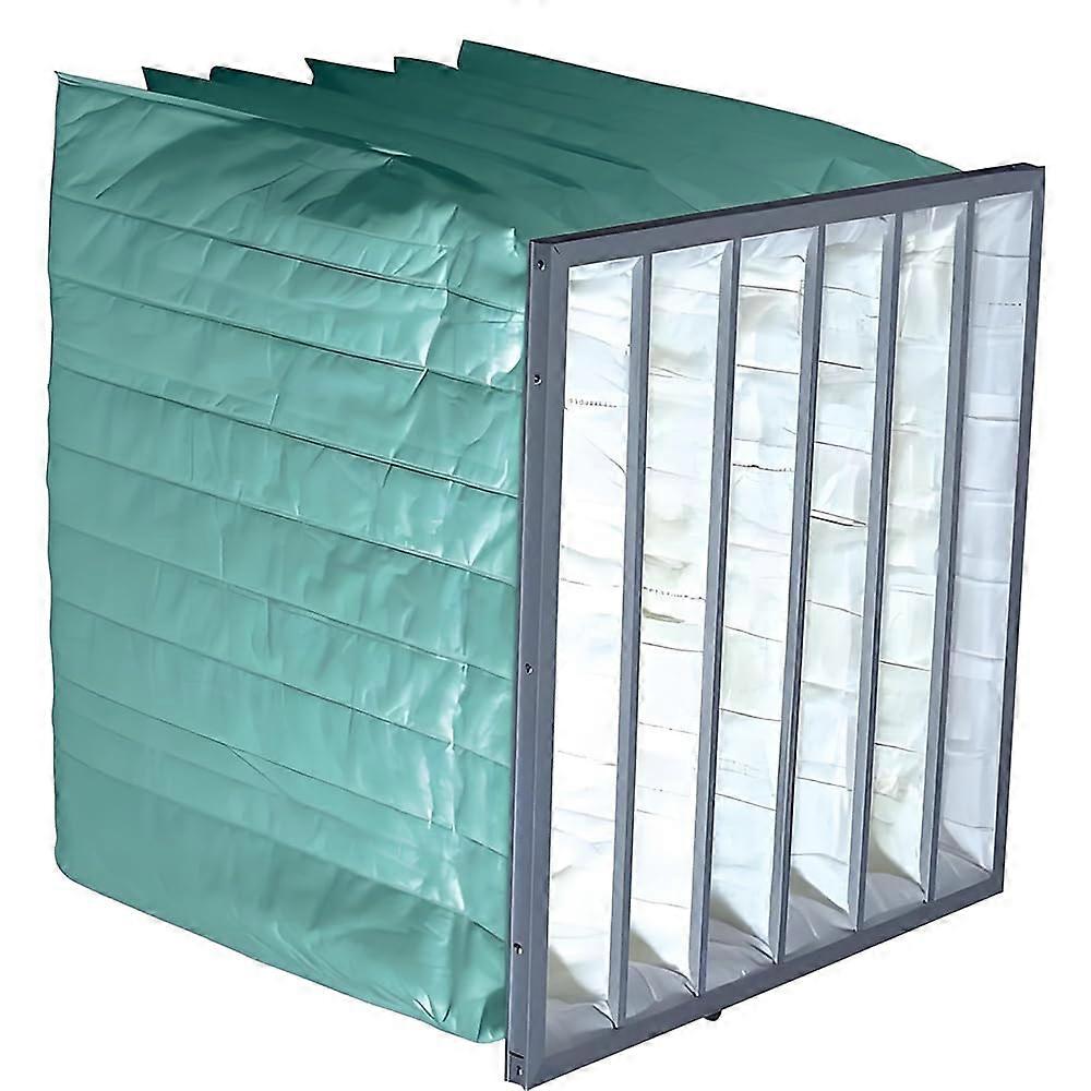 MERV 11 HVAC Air Filter 24x24x2 MultiPocket Efficiency Dust and Particle Removal