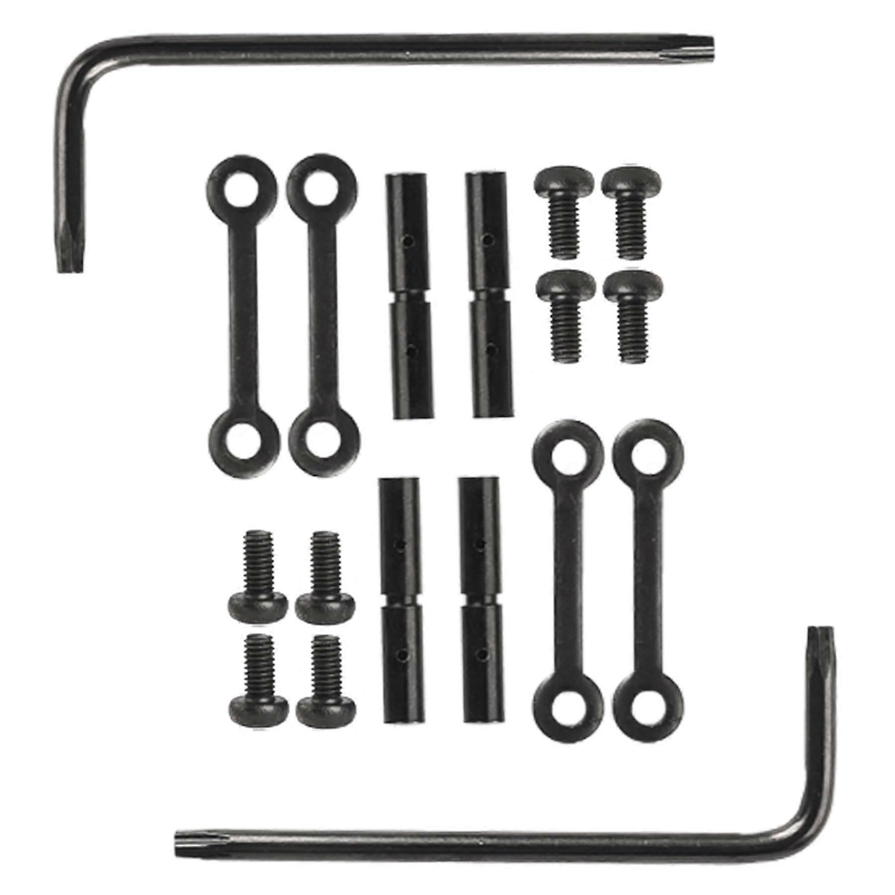 2 Pack AntiSlip Alignment Pins with Quick Release for Industrial Machinery and Motorcycle Engines Black