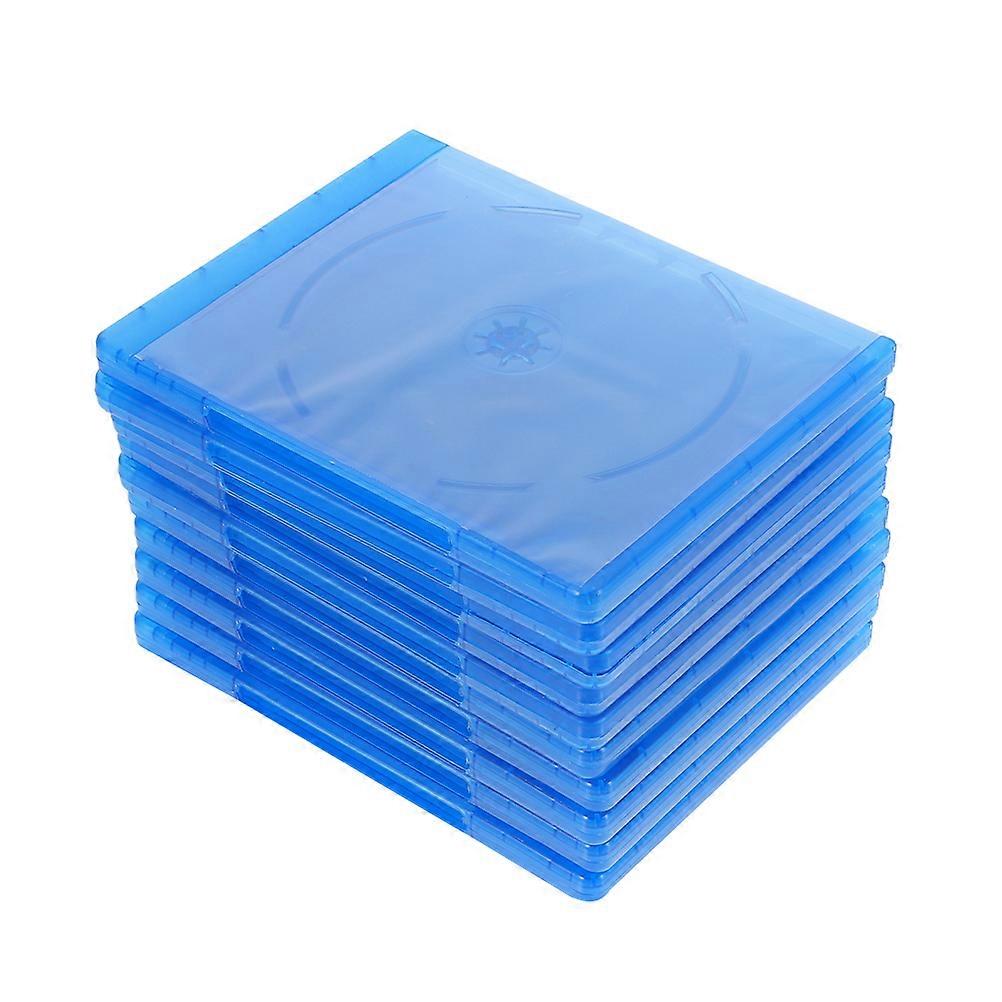 Sky-Blue Disc Wrapping Case for Storage 10Pcs Multi-Use Cd Wrapping Boxes