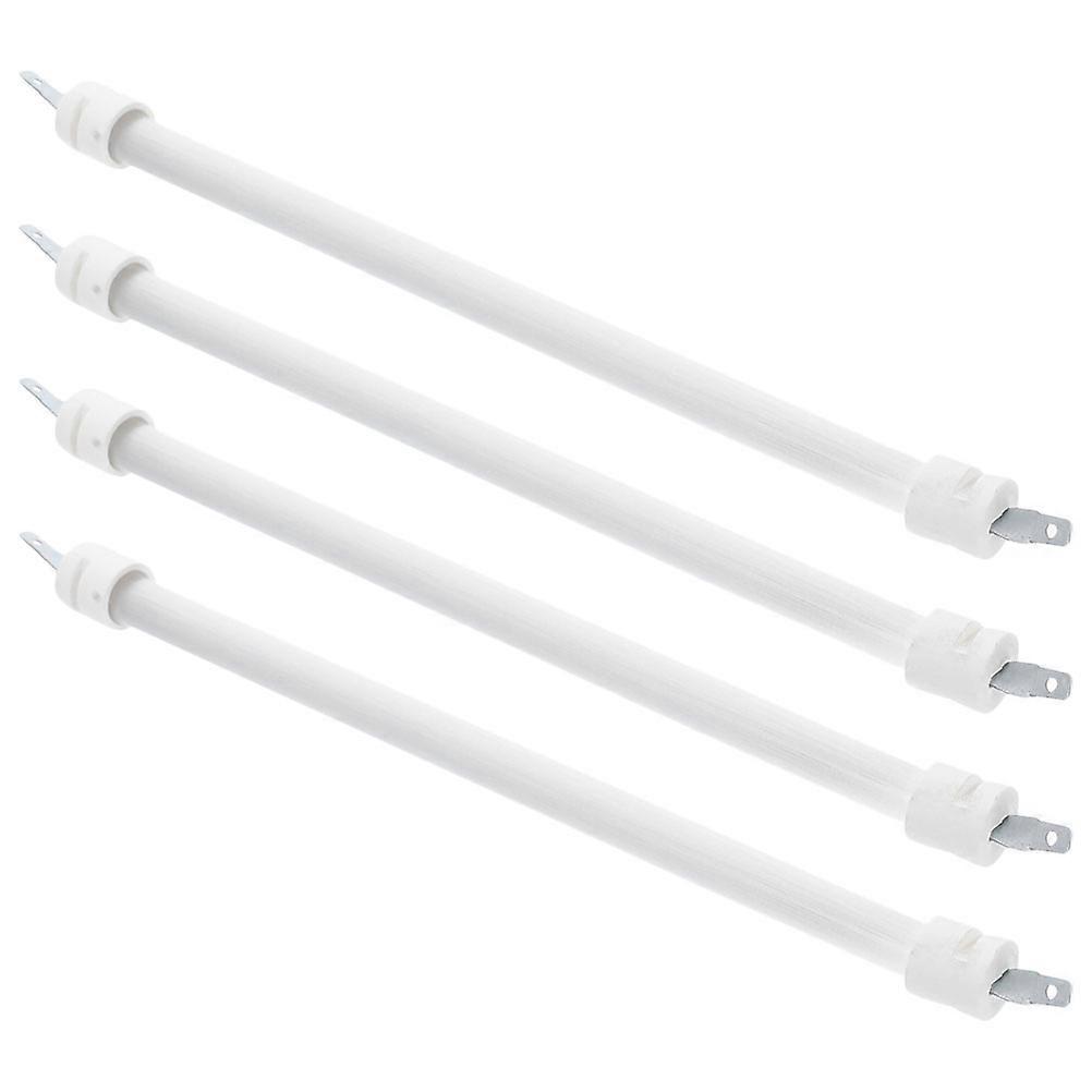 Quartz Heating Rod Element Heating Replacement 4Pcs for Electric Heater Use