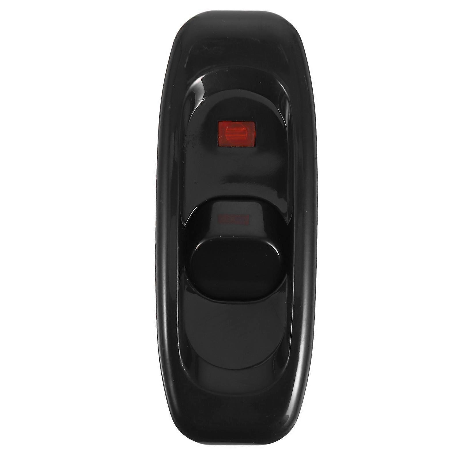 Versatile Inline On/Off Switch For Desk Lamps Appliances Suitable For Various Lighting Setups With LED Indicator 5Pcs