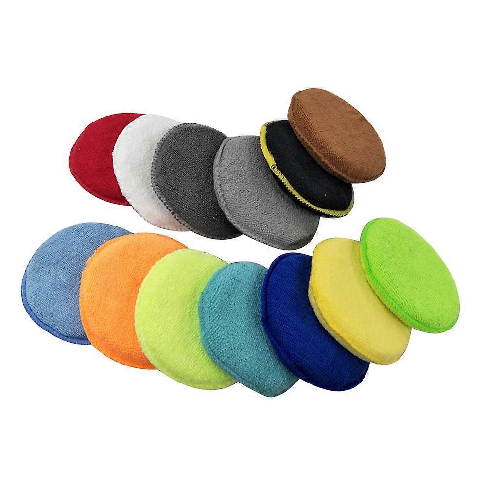 Microfiber Wax Applicator for Waxing Use 10Pcs Foam Sponge Pads