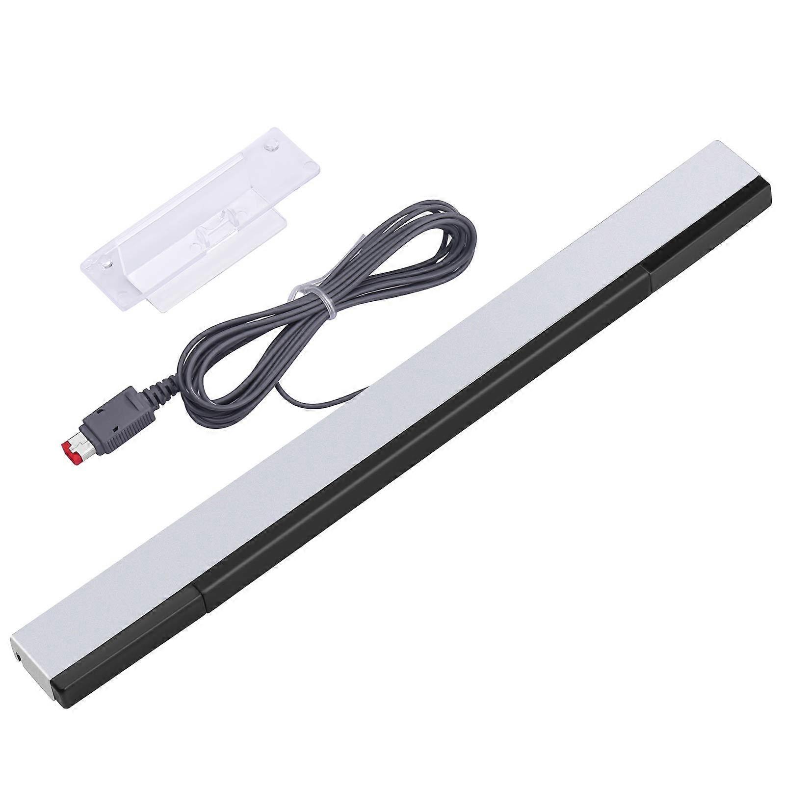Wired Sensor Bar Replacement for Nintendo Wii and Wii U with Precise Motion Tracking