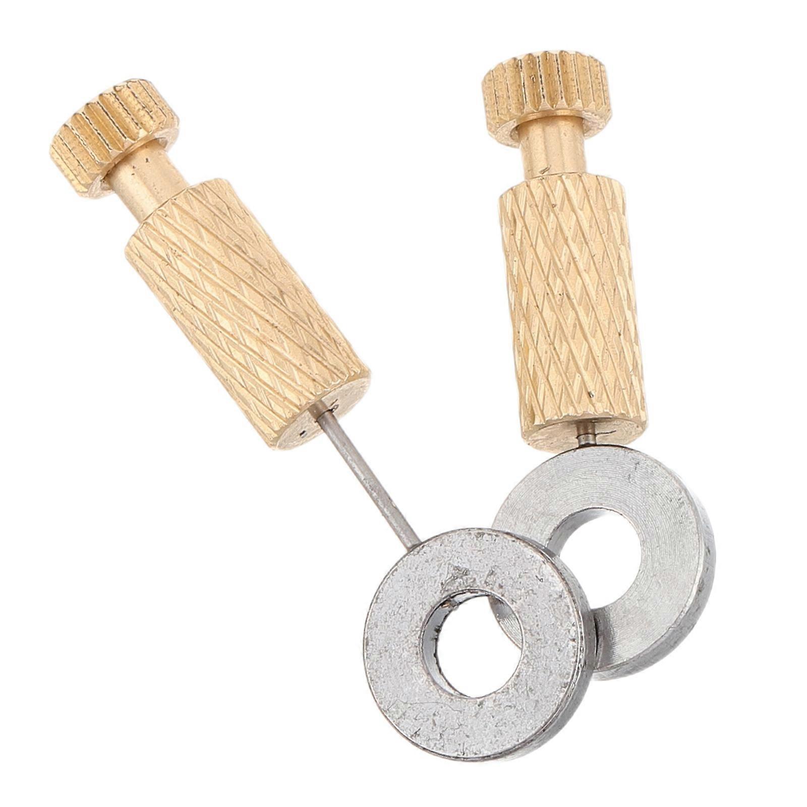Locking Pins Stainless Steel for Hand Stitching 2Pcs Set