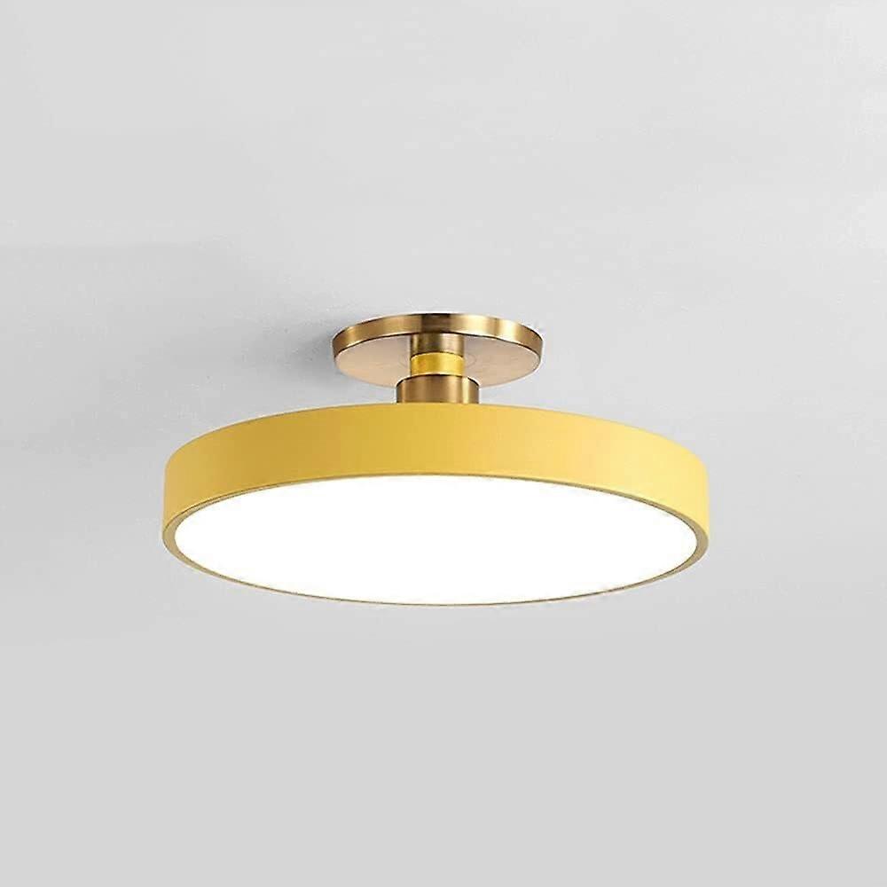 12 Inch LED Ceiling Light with Remote, UltraThin Modern Bedroom Round Flush Mount Lamp