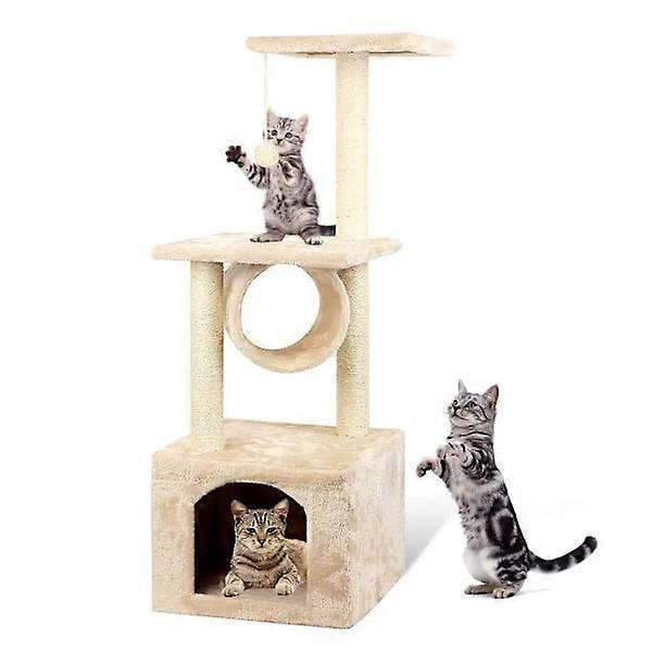 Cat Tree / Scratching Post / Scratching Post for Cats - 90 cm Beige
