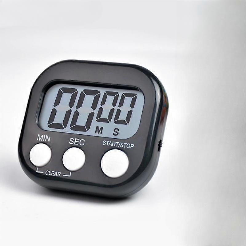 Kitchen Timer Magnetic LCD Digital Countdown Timer Cooking Timer Alarm Clock Home Kitchen Accessories