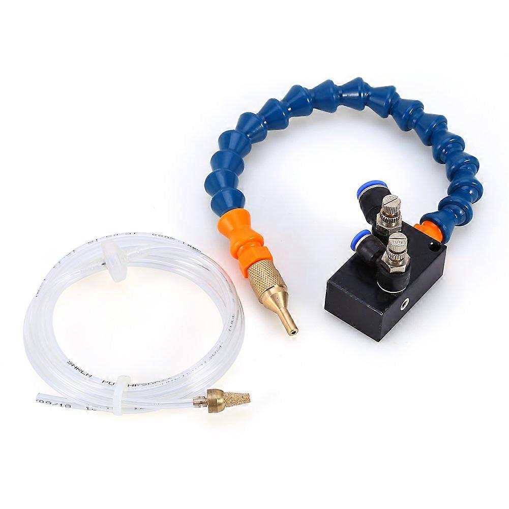 CNC Mist Coolant System for Metalworking with Adjustable Airflow and Targeted Cooling