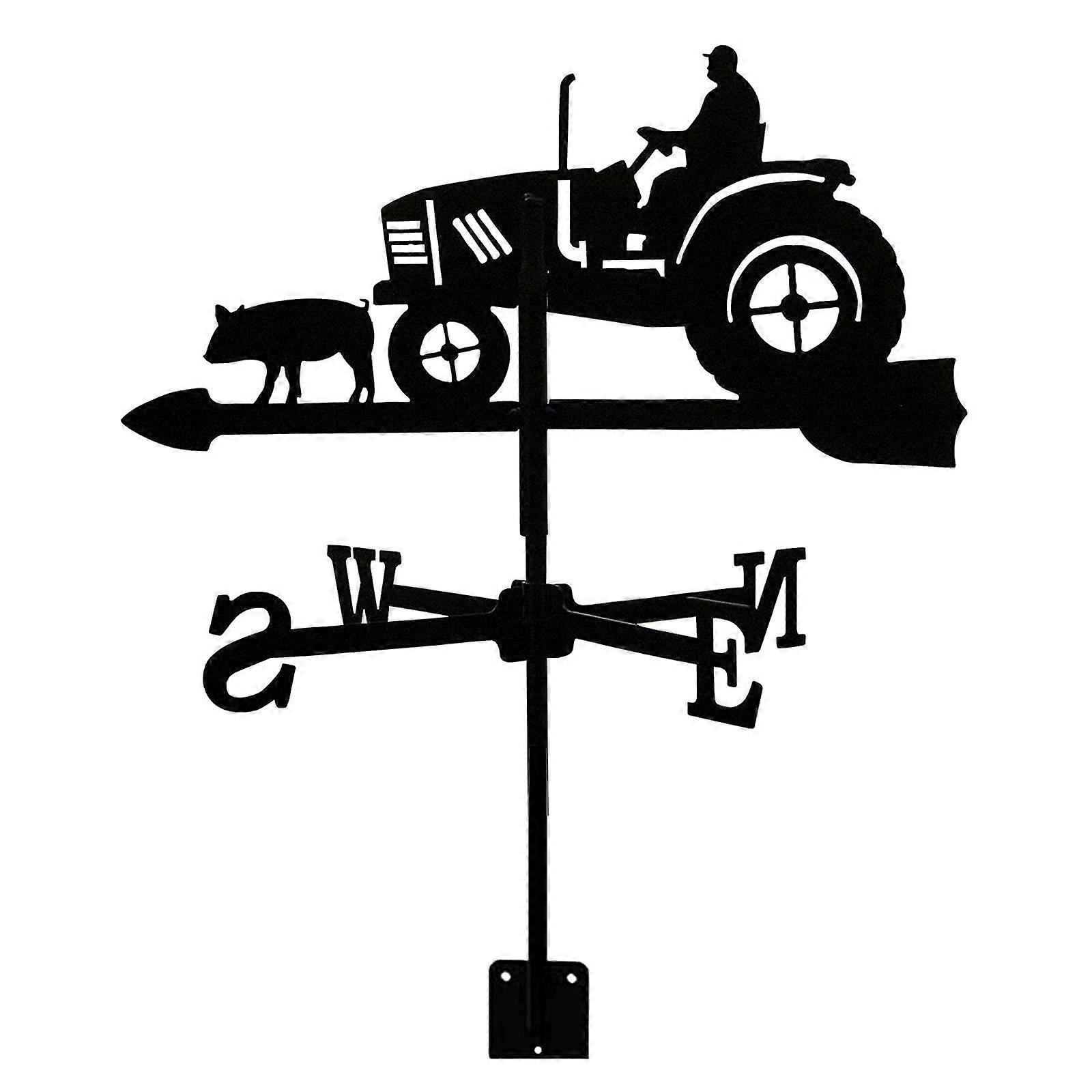 Stainless Steel Weather Vane with Arrow, RustResistant Wind Direction Indicator for Garden Decor Ref: 2458