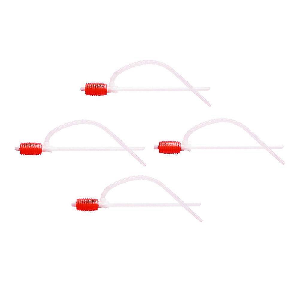 Multi-Function Liquid Siphon Tube Portable Petrol Syphon Pump For Home Use 4Set