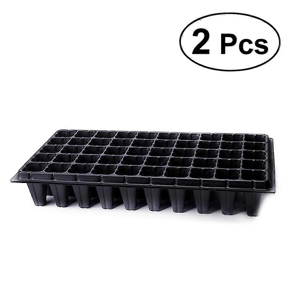 Nursery Plates 2Pcs Sprouters for Growing Material Tree Tray
