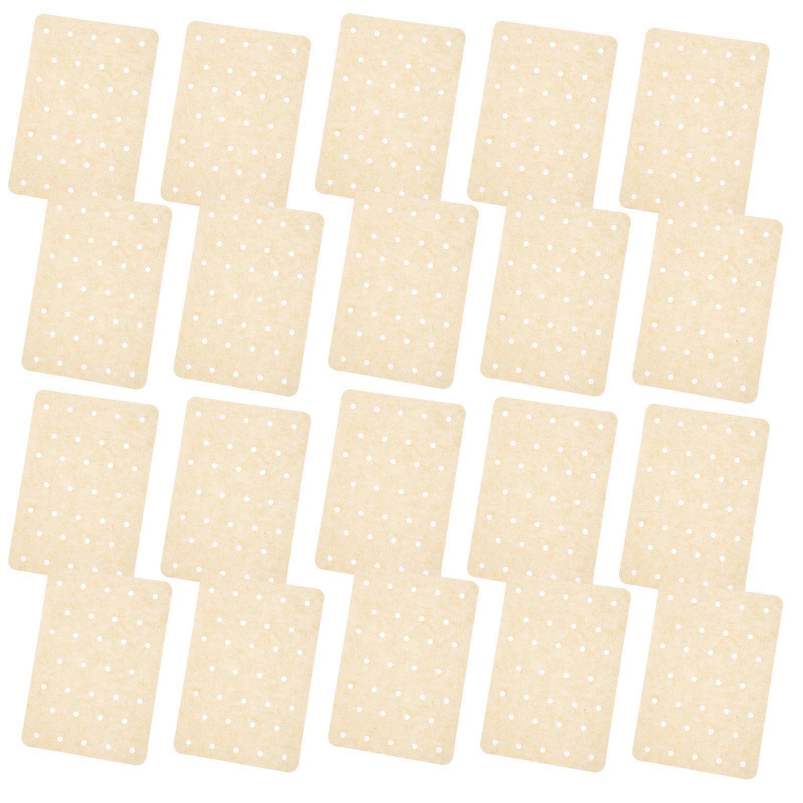 Air Fryer Baking Paper Liner for Baking Use 100 Sheets Light Brown