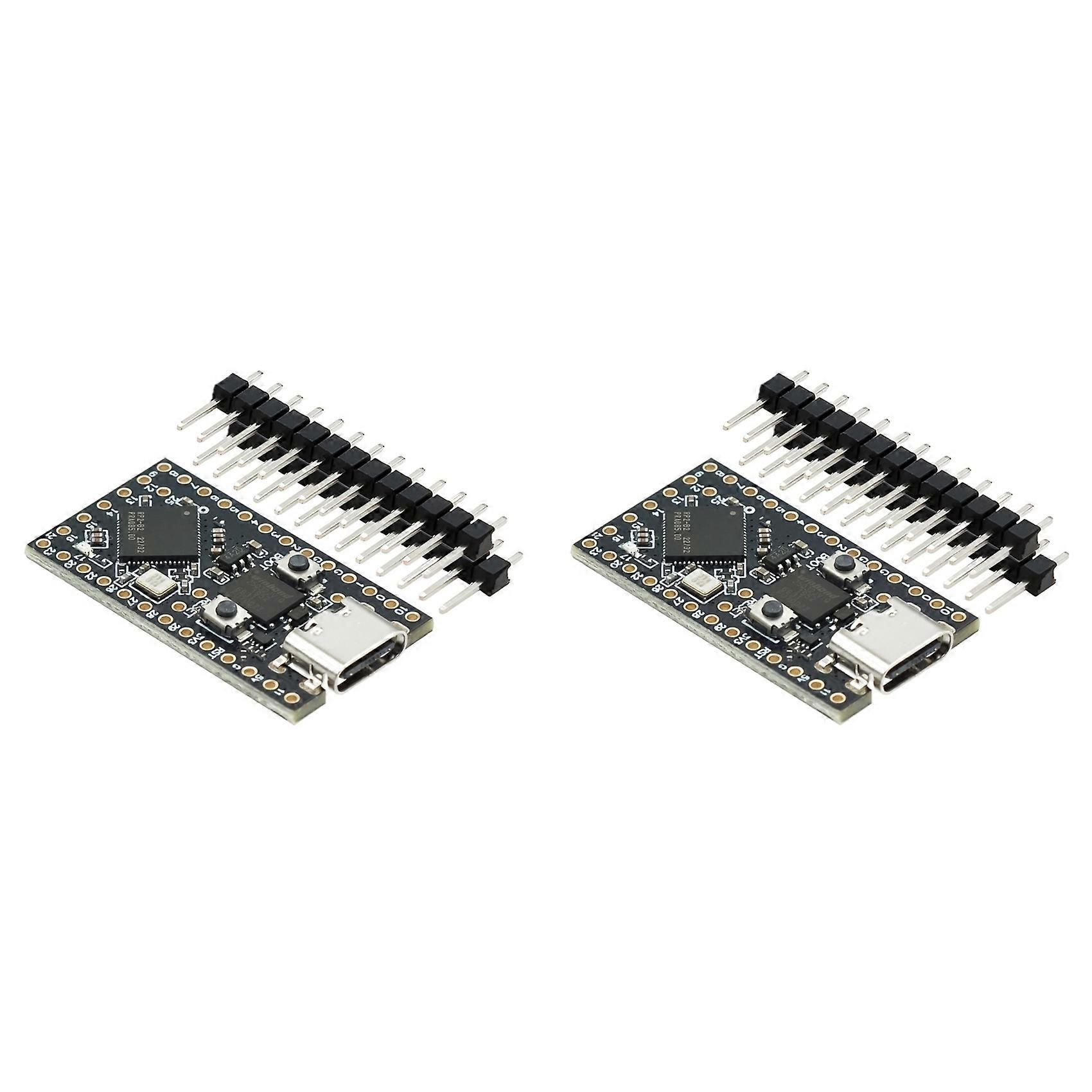 2X for Raspberry Pi Mini Development Board ProMicro RP2040 is Compatible with for Helios OxB2 MicroPython 4M