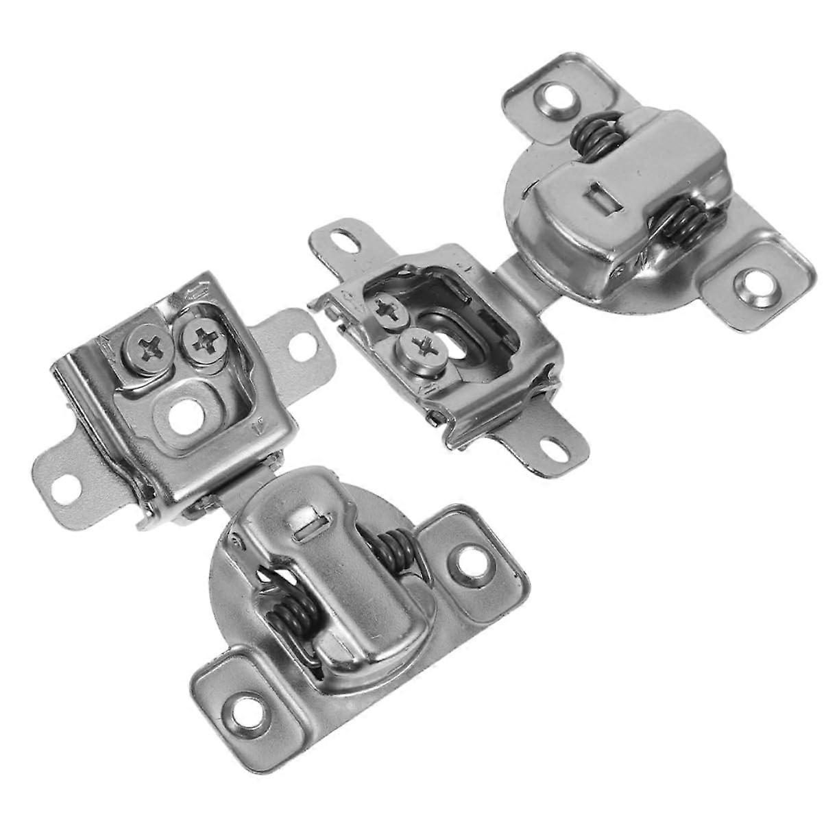 2pcs Soft Close Concealed Cabinet Hinges SpaceSaving Hidden Design for Kitchen and Wardrobe