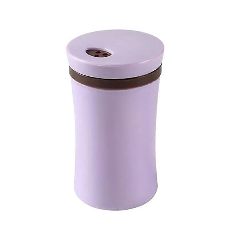 Toothpick Holder Large Capacity Compact Tabletop Dispenser Decorative Storage Box Purple