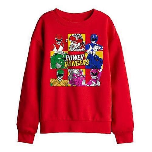 Power Rangers Childrens/Kids Group Box Sweatshirt